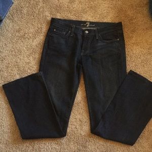 7 For All Mankind Jeans 30 Waist 32 Inseam